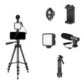 Phone Vlogging Kit – Remote Control, LED Light & Shotgun Microphone