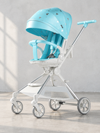 Pivot Path Rotating Seat Folding Baby Stroller