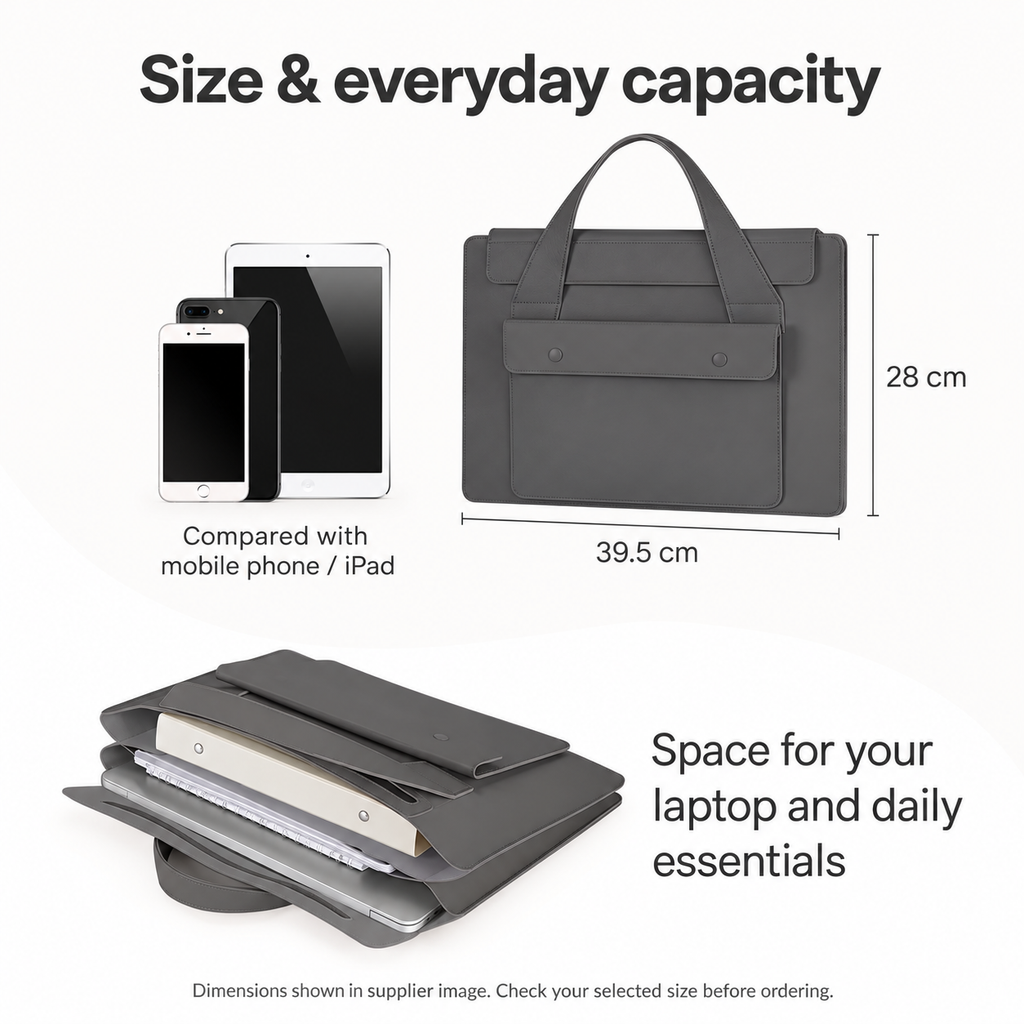 Pocketline Laptop Tote Bag