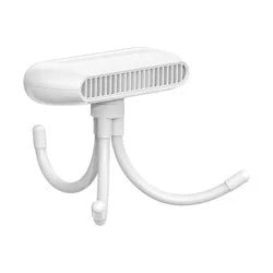 Portable Electric Clip-On Stroller Fan – Flexible Tripod, 4-Speed Clip-On Cooling for Car Seats, Cribs, Bikes & Treadmills