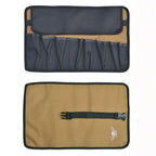 Tool Roll Bag – Roll-Up Oxford Cloth Wrench Organizer, 8 Pockets, Buckle Strap