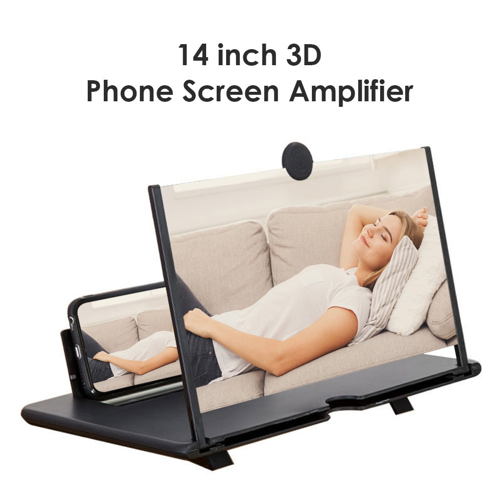 Universal HD Smartphone Screen Magnifier Movie Box