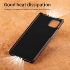 Luxury Real Ostrich Shock-Protection Breathable iPhone Cases