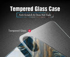 Luxury Marble Glass Agate Soft Edge Iphone Cases
