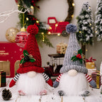 Light-Up Nordic Christmas Gnomes