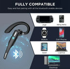 Trucker Dual Mic Wireless Bluetooth 5.1 Noise Cancelling Headset/Earpiece