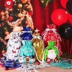 SantaSacks Christmas Drawstring Gift Bags