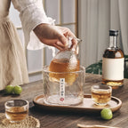 Japanese Glass Set – Elegant Sake & Whisky Set | Perfect for Bar & Home | Ahahay