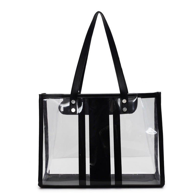 Stylish Clear Utility Tote 
Maetiva