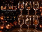 Halloween 3D Stemmed Wine Goblet