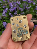 Ahahay | Mini Flower Press | Compact Botanical Keepsake Maker | Portable Craft Tool