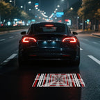 License Plate Projection Lights for Model 3 Highland/Model Y