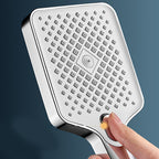 Ahahay | Modern Rectangular Hand Shower Water-Saving Wall-Mounted Hand Shower