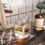 Japanese Glass Set – Elegant Sake & Whisky Set | Perfect for Bar & Home | Ahahay