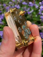Ahahay | Mini Flower Press | Compact Botanical Keepsake Maker | Portable Craft Tool