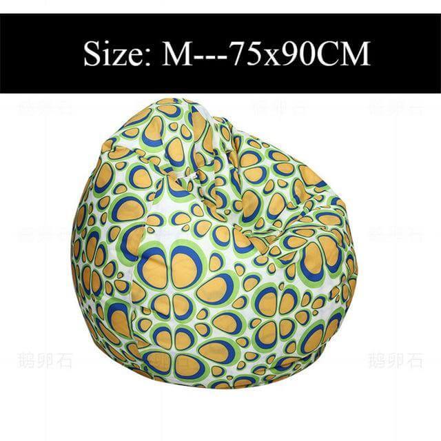 Ahahay | Printed Lounger Sofa Bean Bags