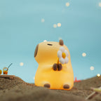 Maetiva® Flower Capybara Squishy Silicone Night Light - Perfect Gift for Kids and Girls