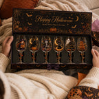 Halloween 3D Stemmed Wine Goblet