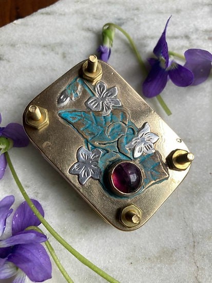 Ahahay | Mini Flower Press | Compact Botanical Keepsake Maker | Portable Craft Tool
