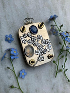 Ahahay | Mini Flower Press | Compact Botanical Keepsake Maker | Portable Craft Tool