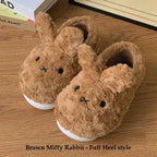 Miffy Bunny Plush Slippers