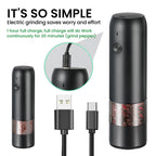 Ahahay | Rechargeable Automatic Salt Pepper Grinder