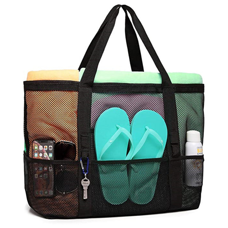 Large Beach Bag Made of Breathable Mesh Material 
Maetiva