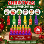Halloween LED Finger Projector Rings – 20-Piece Party Set