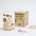 Maetiva® Flower Capybara Squishy Silicone Night Light - Perfect Gift for Kids and Girls