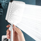 Ahahay | Modern Rectangular Hand Shower Water-Saving Wall-Mounted Hand Shower