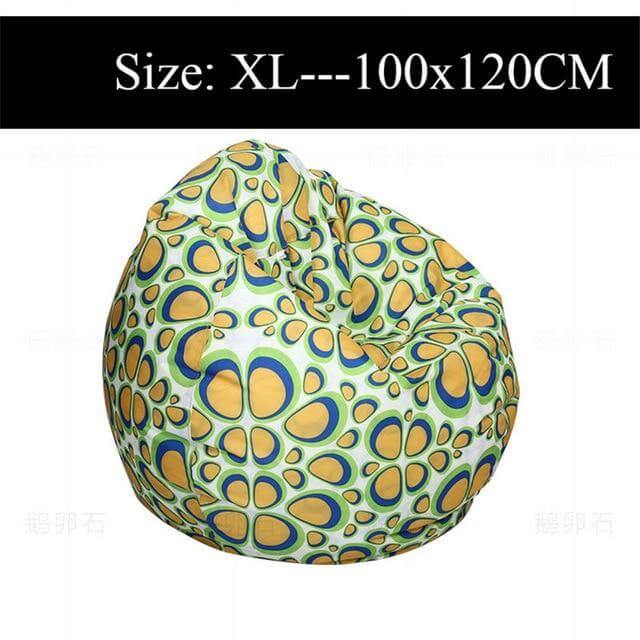 Ahahay | Printed Lounger Sofa Bean Bags