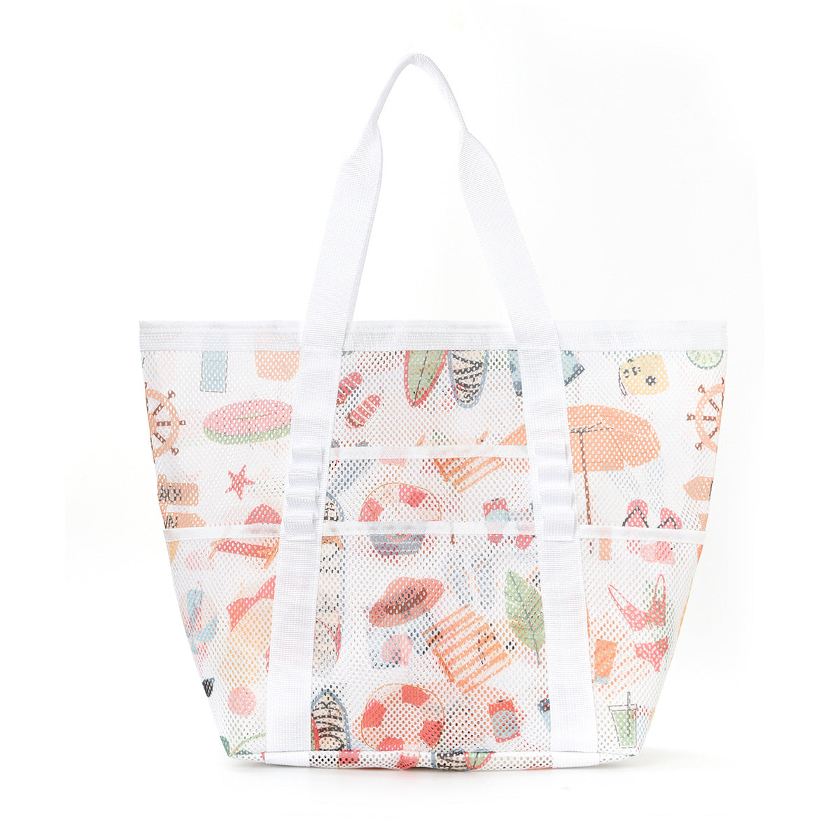 Large Beach Bag Made of Breathable Mesh Material 
Maetiva