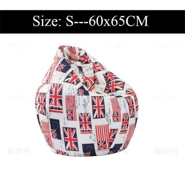 Ahahay | Printed Lounger Sofa Bean Bags