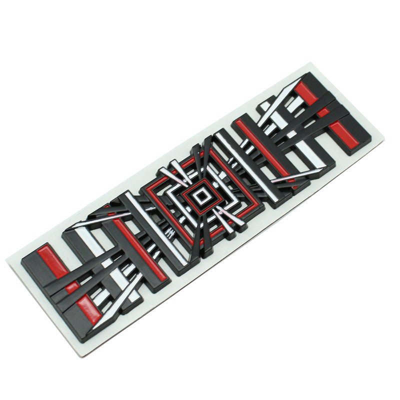 3D Metal Letter Emblem Badge | Multiple Styles | 3M Adhesive | Custom Lettering