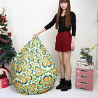 Ahahay | Printed Lounger Sofa Bean Bags