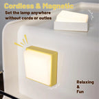 Ahahay | Wireless dimmable night light – Rechargeable with timer & magnet attachment