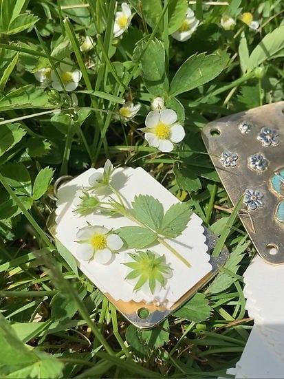 Ahahay | Mini Flower Press | Compact Botanical Keepsake Maker | Portable Craft Tool