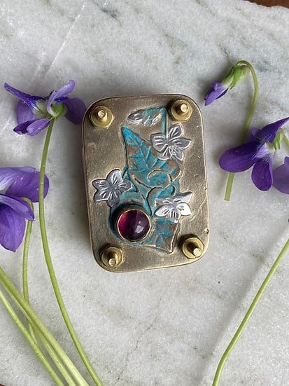 Ahahay | Mini Flower Press | Compact Botanical Keepsake Maker | Portable Craft Tool