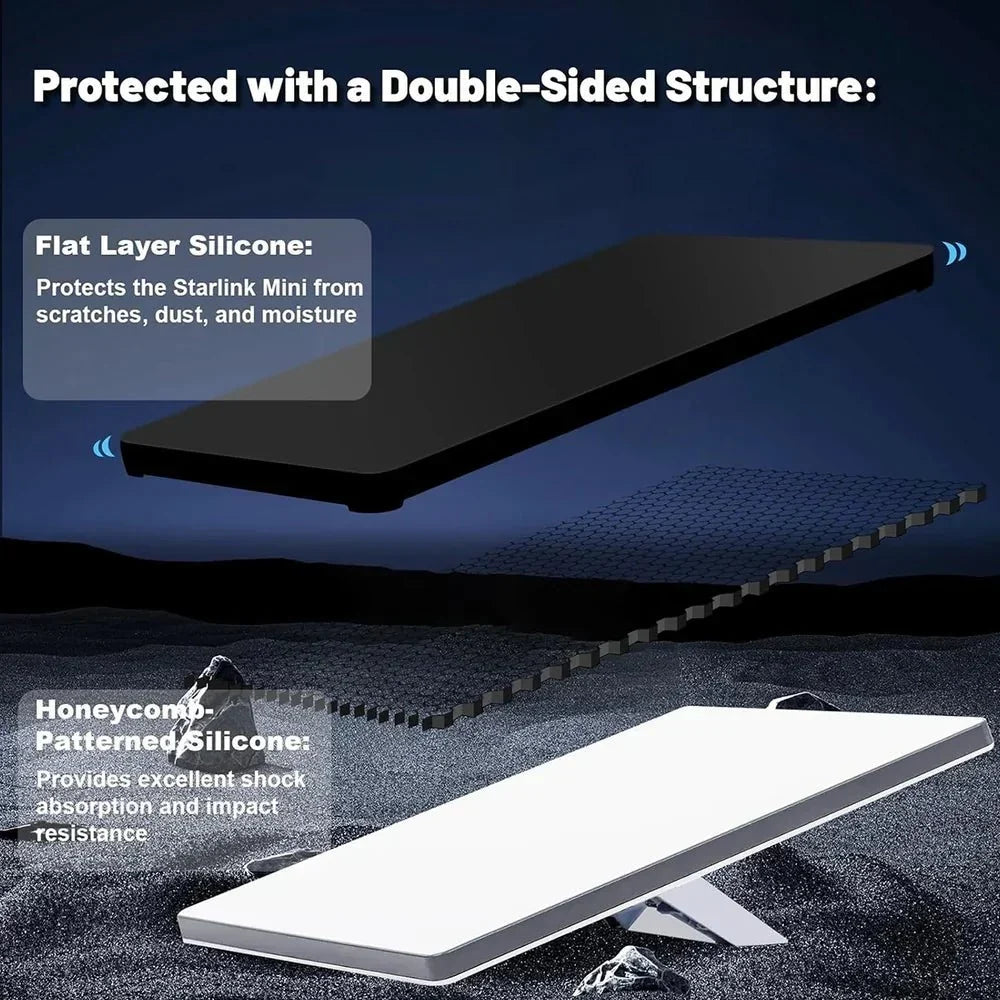 Silicone Full Cover Case for Starlink Mini