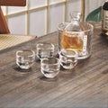Japanese Glass Set – Elegant Sake & Whisky Set | Perfect for Bar & Home | Ahahay