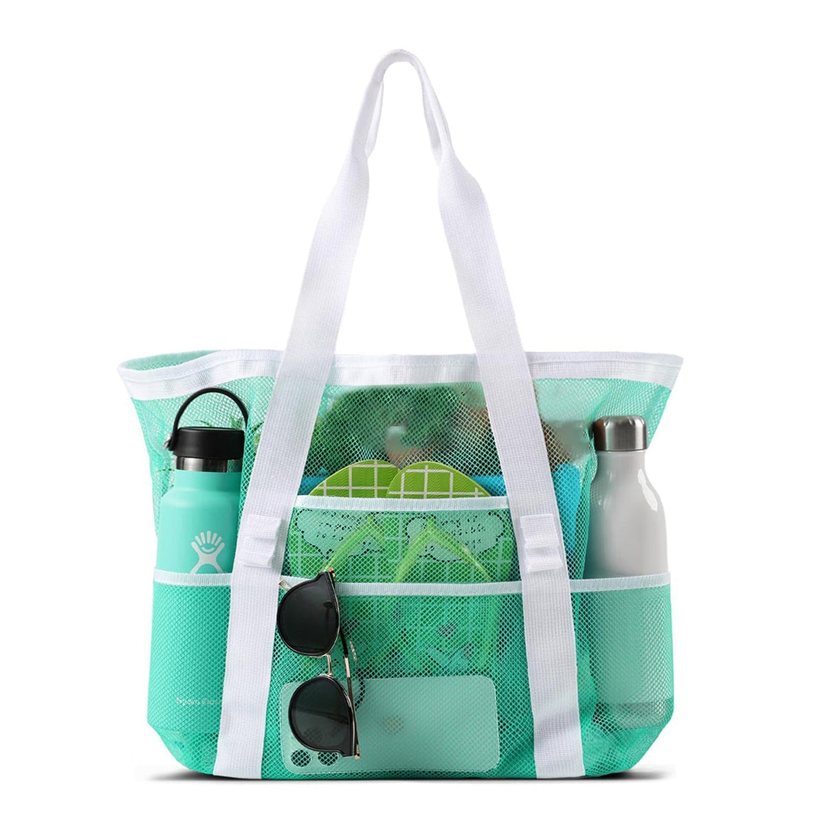 Large Beach Bag Made of Breathable Mesh Material 
Maetiva