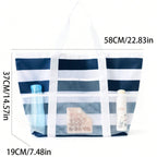 Large Beach Bag Made of Breathable Mesh Material 
Maetiva