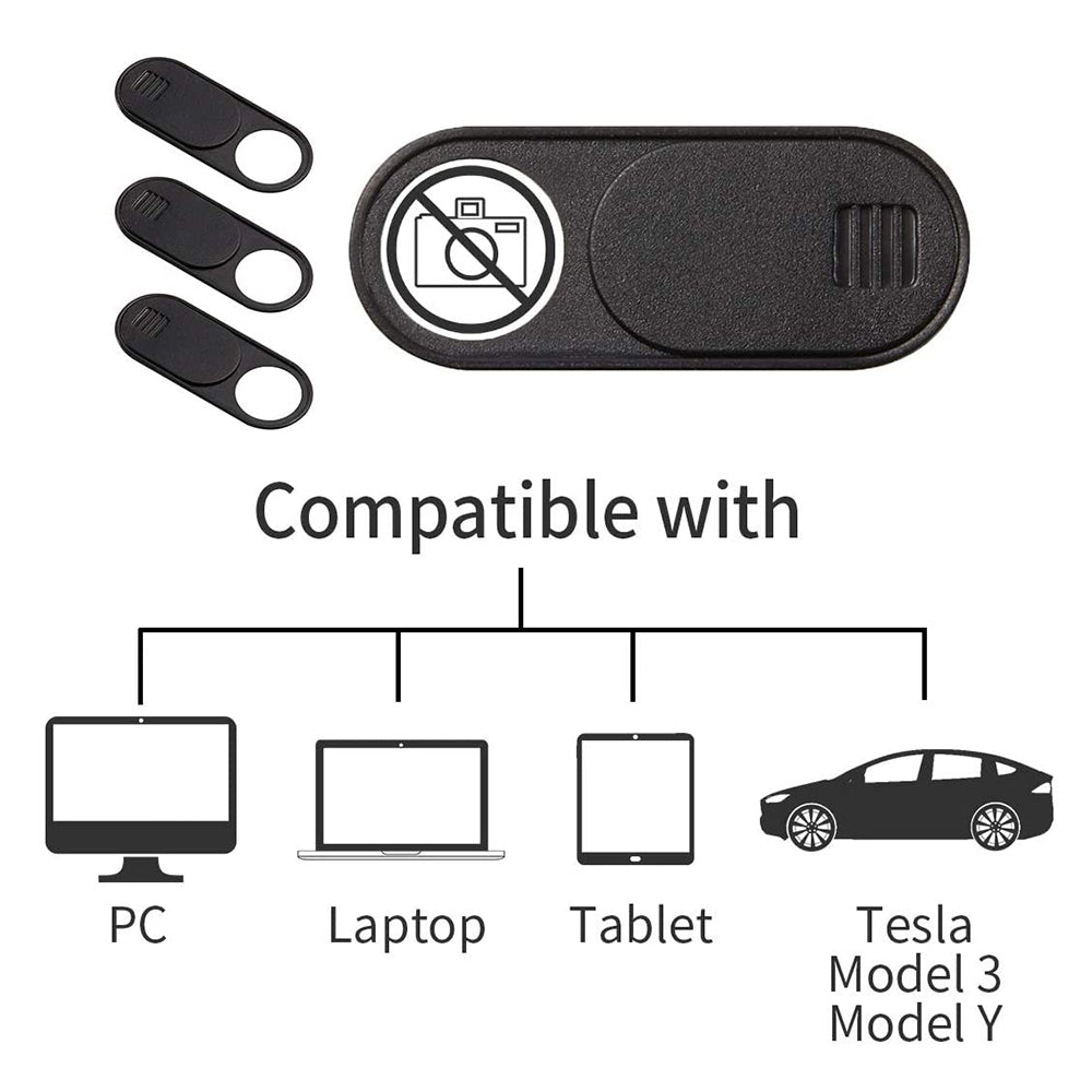 Ahahay Camera Cover for Tesla Model 3 / Model Y (6 PCS)