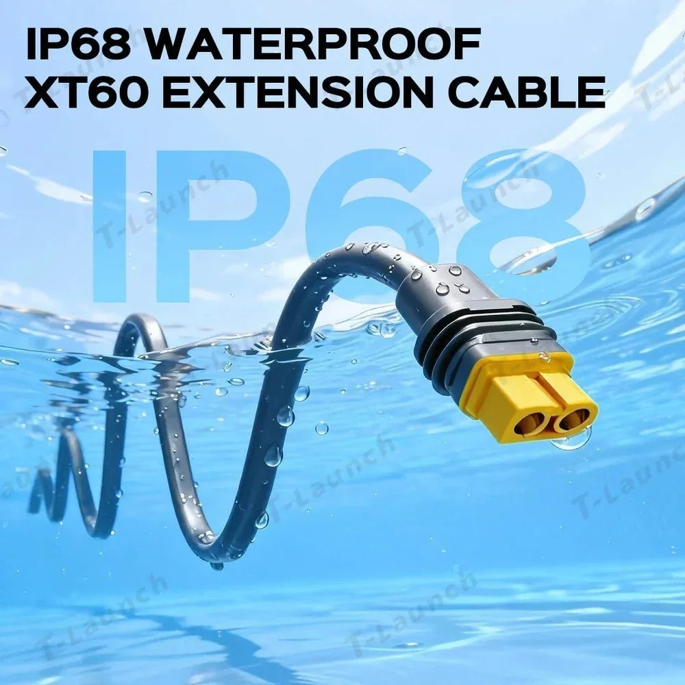 Starlink Gen 3 Performance XT60 12AWG Heavy-Duty Extension Cable - 10FT/3M