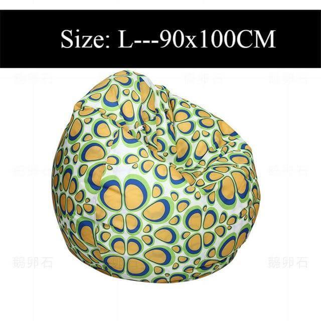 Ahahay | Printed Lounger Sofa Bean Bags