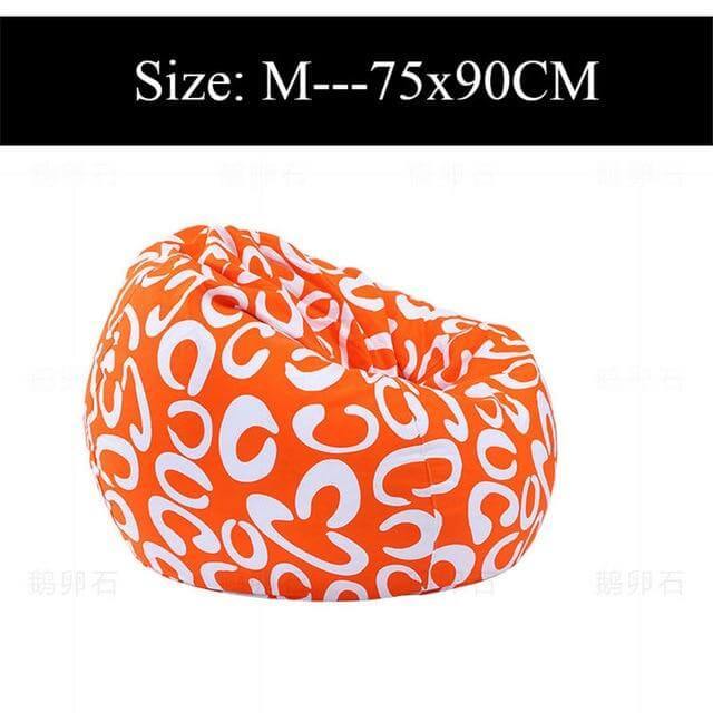 Ahahay | Printed Lounger Sofa Bean Bags
