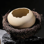 Ahahay | Creative Ceramic Bird Nest Eggshell Bowl