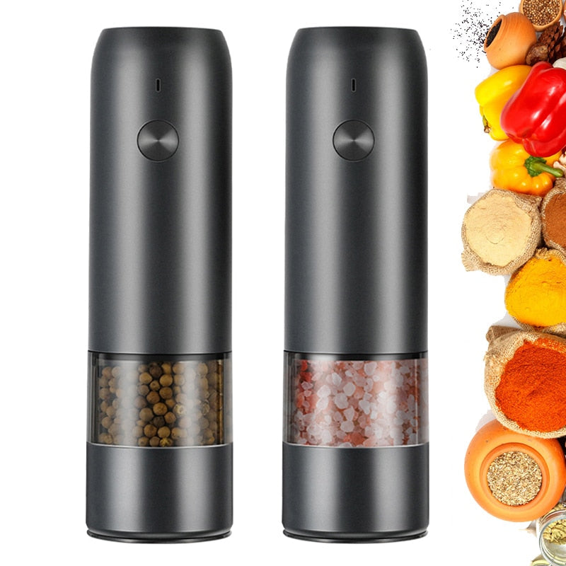 Ahahay | Rechargeable Automatic Salt Pepper Grinder