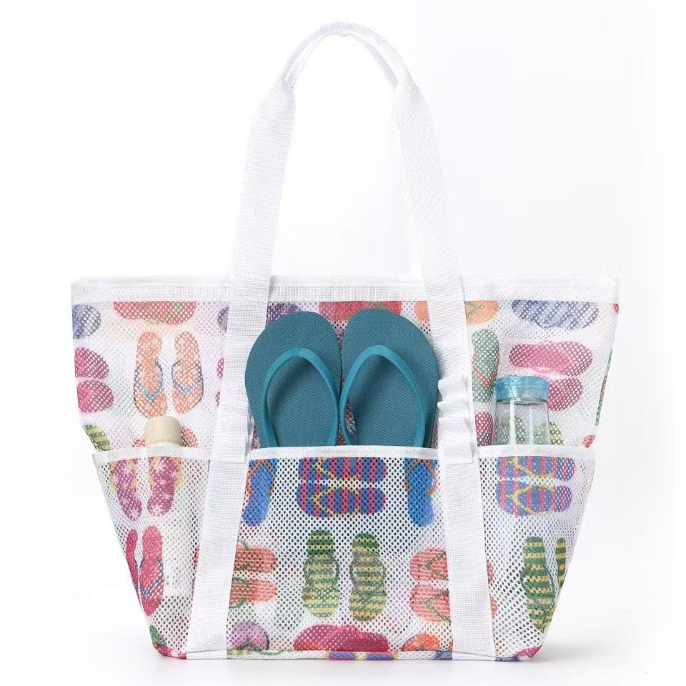Large Beach Bag Made of Breathable Mesh Material 
Maetiva