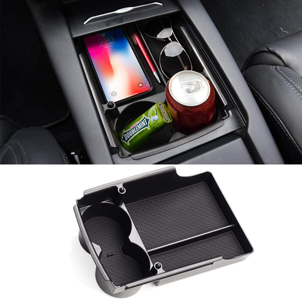 Center Console Armrest Storage Box for Tesla Model S/X